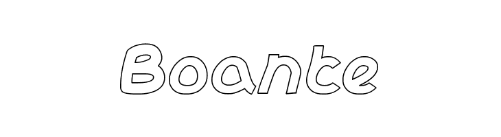 abc-Hollow  Free Fonts Download