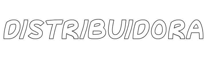 abc-Hollow  Free Fonts Download