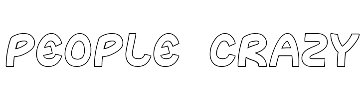 abc-Hollow  Free Fonts Download