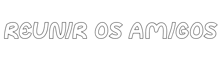 abc-Hollow  Free Fonts Download