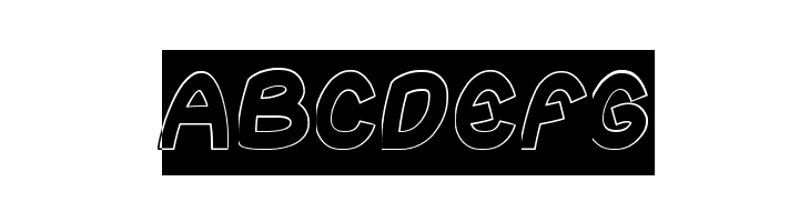 abc-Hollow-Inverse  Free Fonts Download