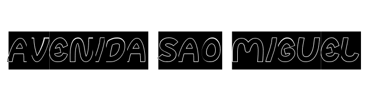 abc-Hollow-Inverse  Free Fonts Download