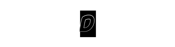 abc-Hollow-Inverse  Free Fonts Download