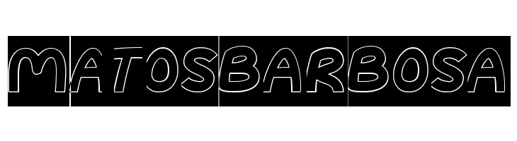 abc-Hollow-Inverse  Free Fonts Download