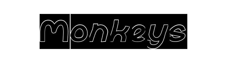 abc-Hollow-Inverse  Free Fonts Download