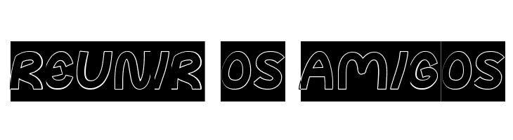 abc-Hollow-Inverse  Free Fonts Download