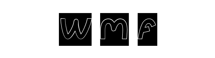 abc-Hollow-Inverse  Free Fonts Download