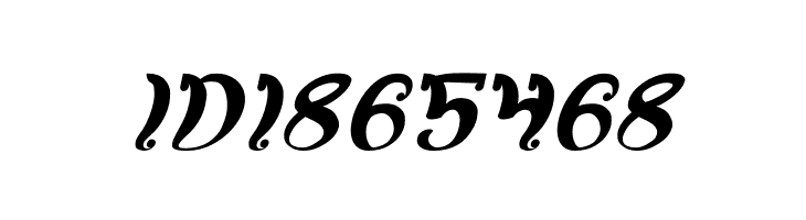 Fancy Curly Italic  Free Fonts Download