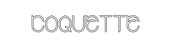 MICHELLE-Hollow  Free Fonts Download