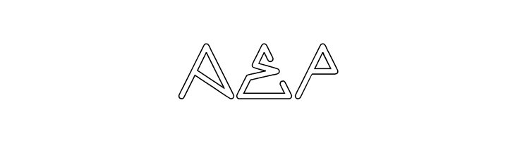 CECILE-Hollow  Free Fonts Download