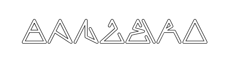 CECILE-Hollow  Free Fonts Download