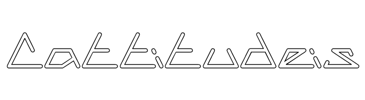 CECILE-Hollow  Free Fonts Download