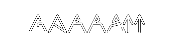 CECILE-Hollow  Free Fonts Download