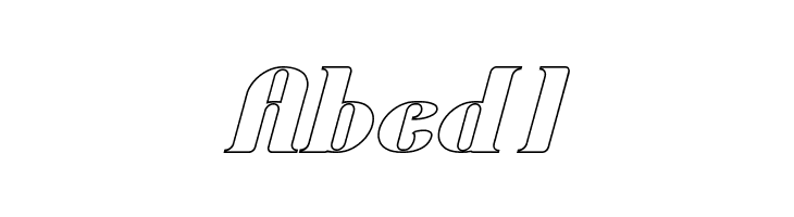 Oceanography-Hollow  Free Fonts Download