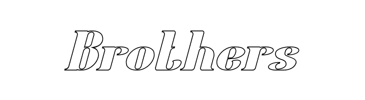 Oceanography-Hollow  Free Fonts Download