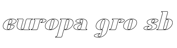 Oceanography-Hollow  Free Fonts Download