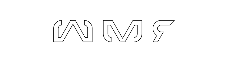 TECHNO-Hollow  Free Fonts Download