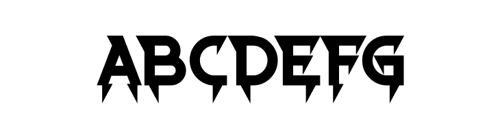 Ride The Lightning Bold  Free Fonts Download