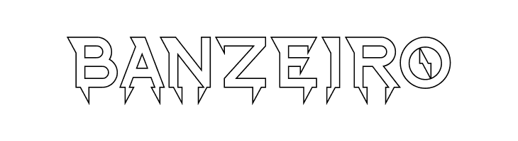 Ride The Lightning-Hollow  Free Fonts Download