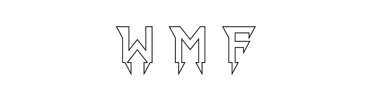 Ride The Lightning-Hollow  Free Fonts Download