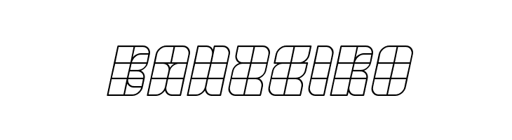 UNIVERSALISME Italic  Free Fonts Download