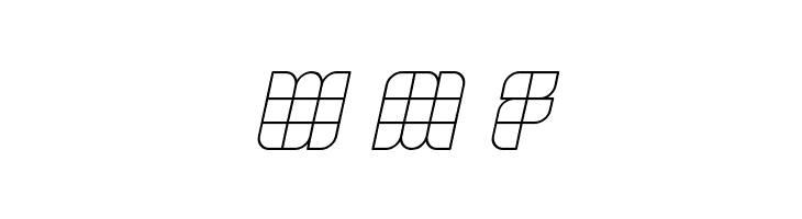 UNIVERSALISME Italic  Free Fonts Download