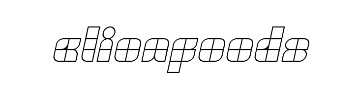 UNIVERSALISME Italic  Free Fonts Download