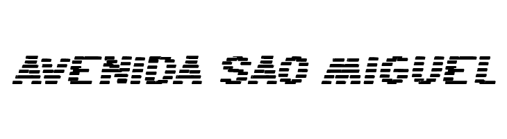 BANDIT Italic  Free Fonts Download