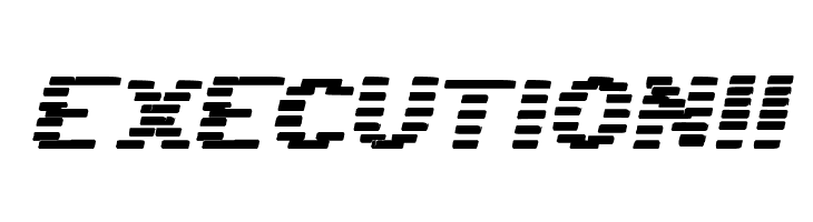 BANDIT Italic  Free Fonts Download