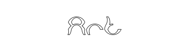 Psychedelic-Hollow  Free Fonts Download