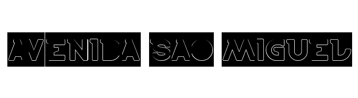 BOARDER-Hollow-Inverse  Free Fonts Download