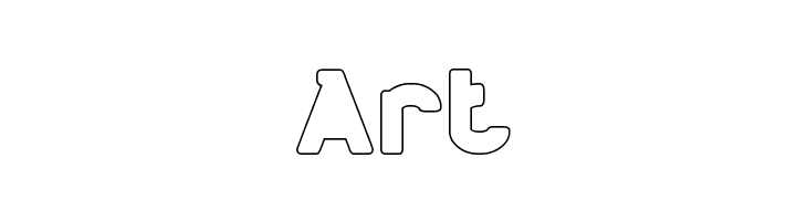 BOARDER-Hollow  Free Fonts Download