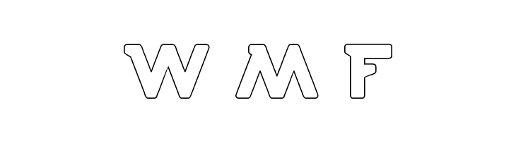 BOARDER-Hollow  Free Fonts Download