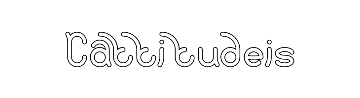 Polysoup-Hollow  Free Fonts Download