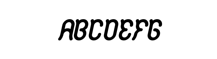 Polysoup Bold Italic  Free Fonts Download