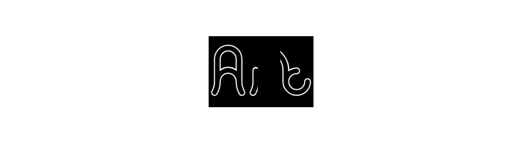 Polysoup-Hollow-Inverse  Free Fonts Download