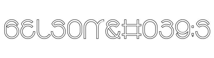 alberto-Hollow  Free Fonts Download