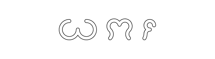 SANDRA-Hollow  Free Fonts Download