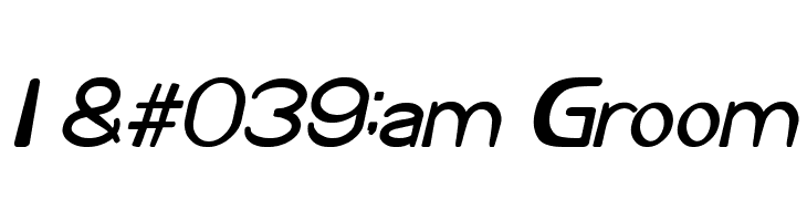 Cartoon Character Bold Italic  Free Fonts Download