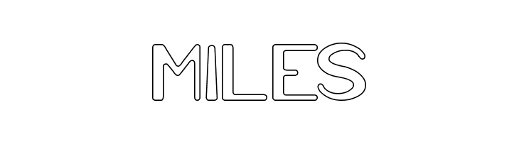 Cartoon Character-Hollow  Free Fonts Download