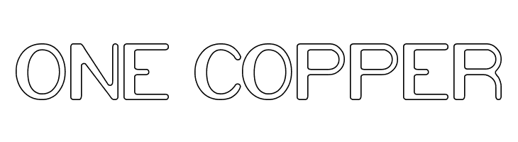 Cartoon Character-Hollow  Free Fonts Download