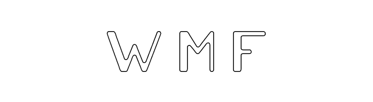 Cartoon Character-Hollow  Free Fonts Download