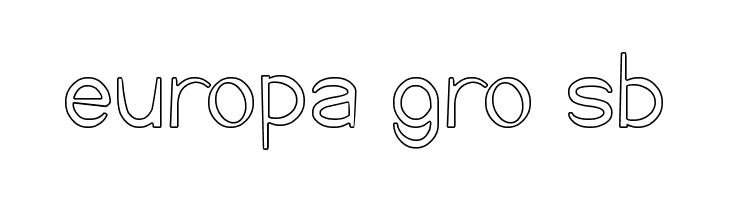 Cartoon Character-Hollow  Free Fonts Download