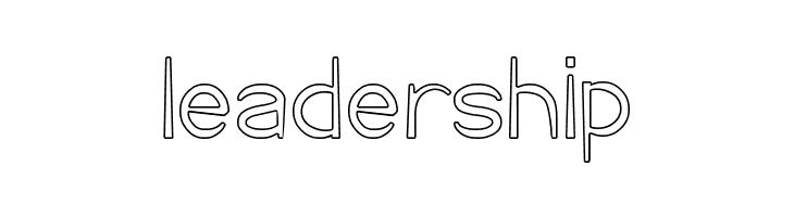 Cartoon Character-Hollow  Free Fonts Download