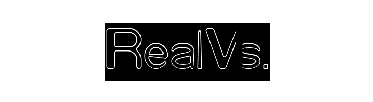 Cartoon Character-Hollow-Invers  Free Fonts Download