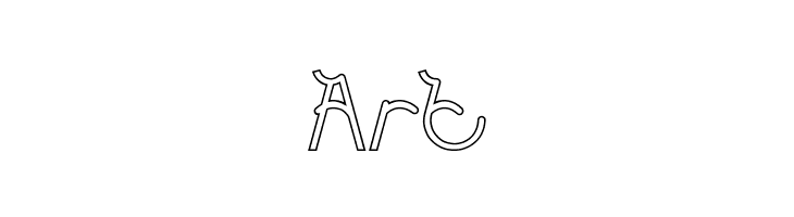 Ocean Free-Hollow  Free Fonts Download