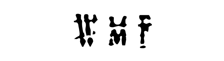 Megalomania X  Free Fonts Download