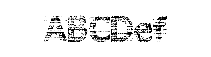 3D Noise  Free Fonts Download