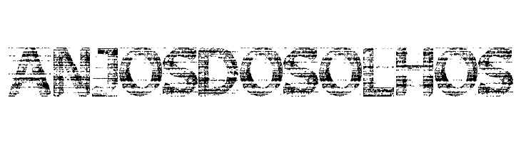 3D Noise  Free Fonts Download