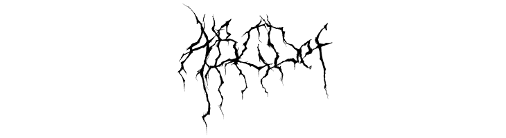 XXII Ultimate-Black-Metal Fallen-Angel  Free Fonts Download
